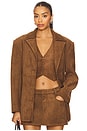 view 1 of 4 The Brooklyn Blazer in Brown