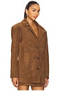 view 2 of 4 The Brooklyn Blazer in Brown