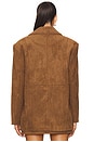 view 3 of 4 The Brooklyn Blazer in Brown