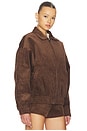 view 3 of 5 The Jude Cord Bomber in Brown
