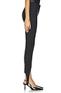 view 3 of 6 Alexis Stirrup Pant in Black
