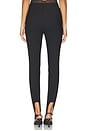 view 4 of 6 Alexis Stirrup Pant in Black