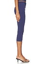 view 2 of 6 The Berlin Capri Pant in Midnight Blue