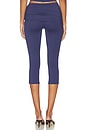 view 4 of 6 The Berlin Capri Pant in Midnight Blue