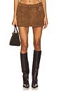 view 1 of 6 The Brooklyn Skirt in Brown