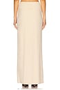 view 4 of 6 The Cassian Skirt in Eggshell