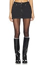 view 1 of 6 MORGAN スカート in Black
