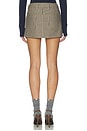 view 4 of 6 The Brooklyn Check Skirt in Brown & Blue