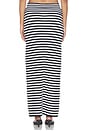 view 4 of 6 The Eve Stripe Skirt in Black & White