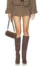 view 1 of 7 x REVOLVE Keely Check Skirt in Brown & Orange