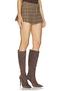 view 4 of 7 x REVOLVE Keely Check Skirt in Brown & Orange