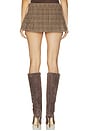 view 6 of 7 x REVOLVE Keely Check Skirt in Brown & Orange
