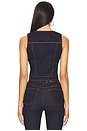 view 3 of 4 The Rina Vest in Dark Blue