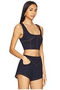 view 2 of 4 Alba Top in Dark Blue