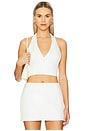 view 1 of 4 The Maggie Halter in White
