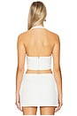 view 3 of 4 The Maggie Halter in White