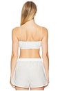 view 3 of 4 The Cobi Bralette in White
