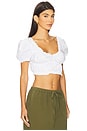 view 2 of 4 The Natalia Top in White