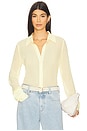 view 1 of 4 The Magda Shirt in Custard
