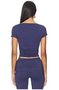 view 3 of 4 The Berlin Top in Midnight Blue