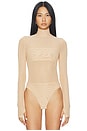 view 2 of 5 The Dries Bodysuit in Sand