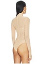 view 4 of 5 The Dries Bodysuit in Sand