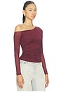 view 2 of 4 The Kelso Top in Plum