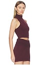 view 2 of 4 The Kairo Top in Plum