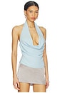 view 2 of 4 The Emma Top in Powder Blue