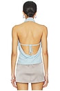 view 3 of 4 The Emma Top in Powder Blue