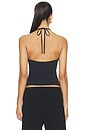 view 3 of 4 The Stevie Halter Top in Black