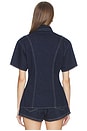 view 3 of 4 CAMISA THE WATSON SHORT SLEEVE in Dark Indigo