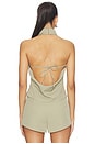 view 3 of 4 TOP HALTER THE MYA in Sage