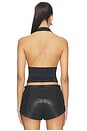 view 3 of 4 TOP HALTER THE LUMI in Black