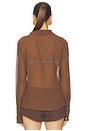 view 3 of 4 CHEMISE THE ARIEL in Mocha