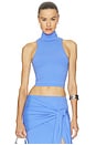 view 1 of 4 The Olsen Top in Cornflower Blue