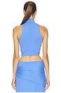 view 3 of 4 The Olsen Top in Cornflower Blue