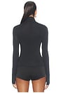 view 4 of 4 TULSA TURTLENECK  トップ in Black
