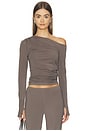 view 1 of 4 Nadja Top in Grey