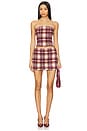 view 4 of 4 The Pia Bustier in Tartan