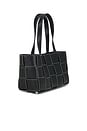 view 3 of 4 The Tilda Mini Tote in Black & White