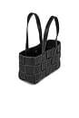 view 4 of 4 The Tilda Mini Tote in Black & White