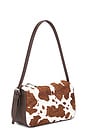 view 3 of 4 The Soli Bag in White & Brown