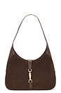 view 1 of 4 The Amber Bag in Cocoa & Gold