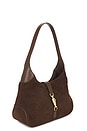 view 3 of 4 The Amber Bag in Cocoa & Gold