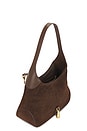 view 4 of 4 The Amber Bag in Cocoa & Gold