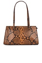 view 1 of 4 The Dayna Bag in Snake & Silver