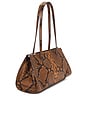 view 3 of 4 The Dayna Bag in Snake & Silver