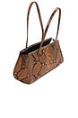 view 4 of 4 The Dayna Bag in Snake & Silver