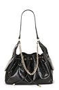 view 1 of 4 Lennon Shoulder Bag in Black & Gold